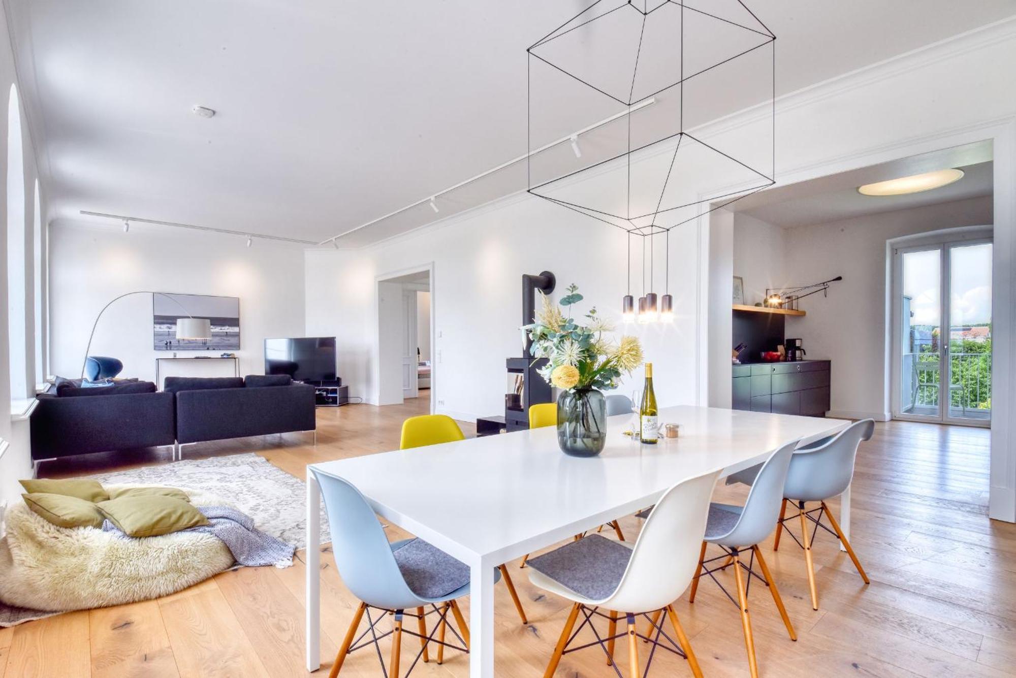 Ferienwohnung Fuerst Malte Loft I Design & Pool Putbus Exteriör bild